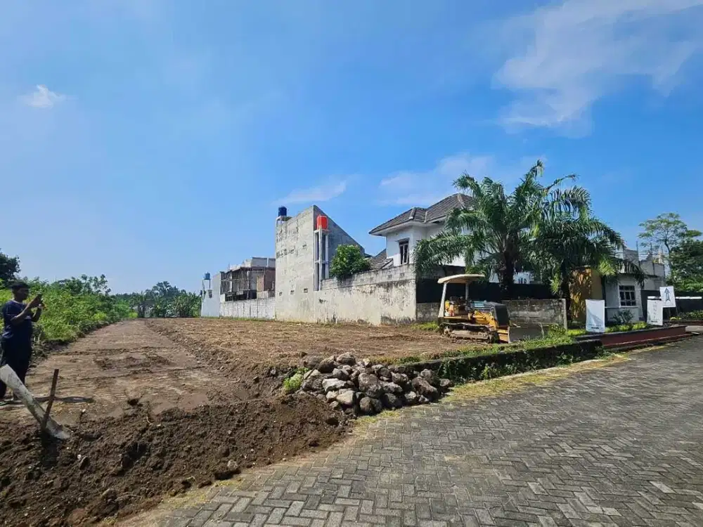 tanah  murah 4 menit MAN 2 Sleman Yogyakarta area perumahan exclusive