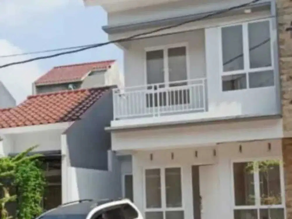 Rumah Hook 2 Lantai di Sukmajaya Depok Dekat Pasar Modern