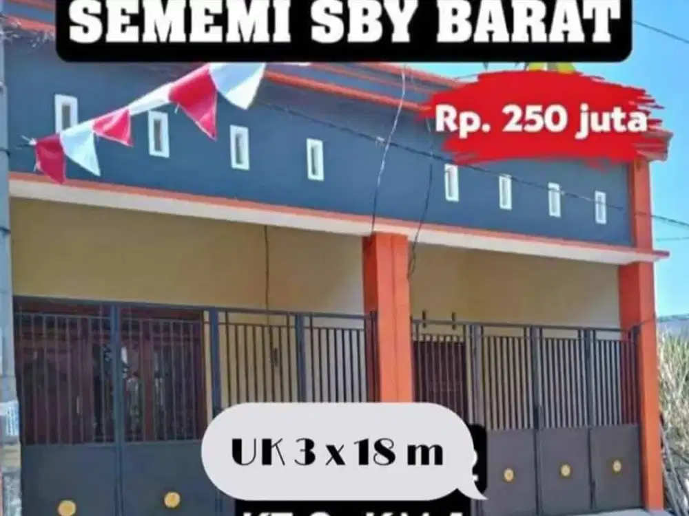 Rumah minimalis di sememi surabaya barat