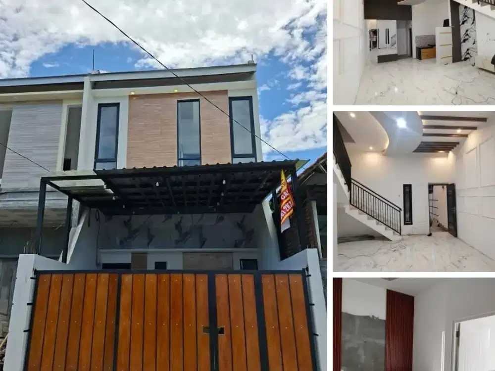 Rumah siap huni 2 lantai dekat bandara Juanda