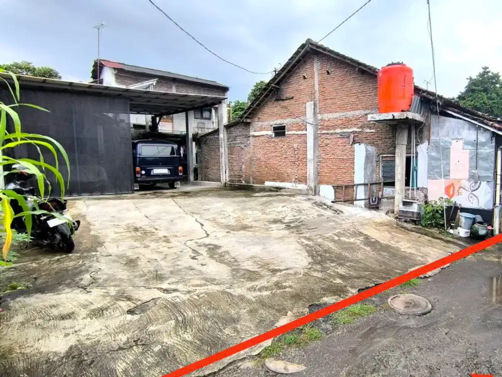 Rumah murah hitung tanah dekat stasiun Balapan Solo