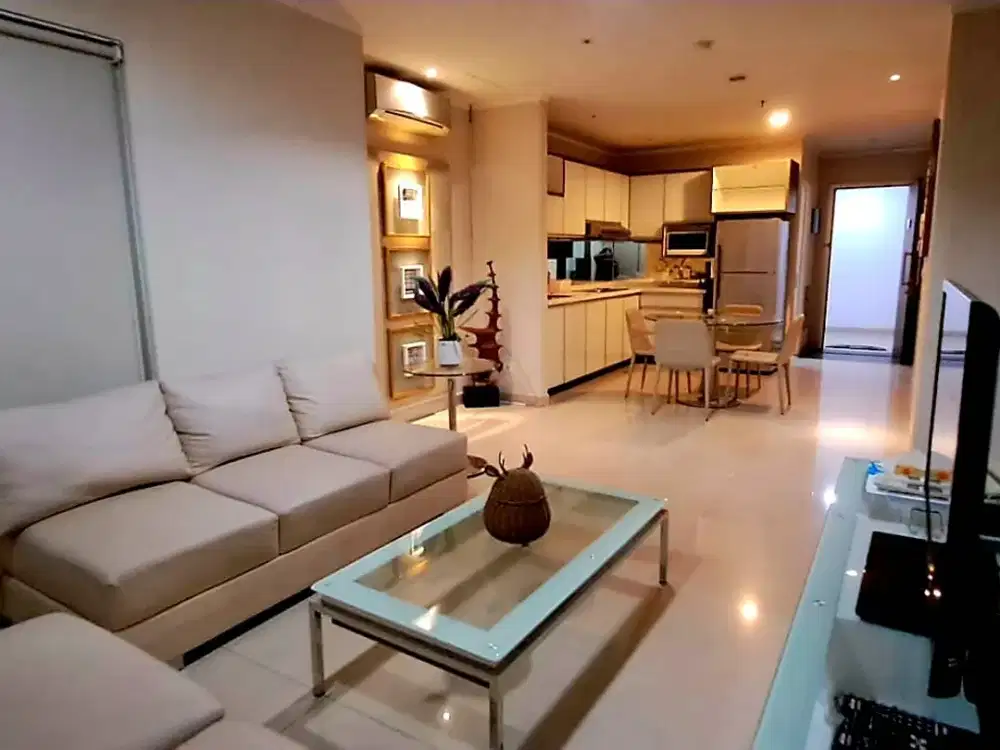 Apartemen Sahid Sudirman-Type 3 Br Jadi 2 Br-Furnished
