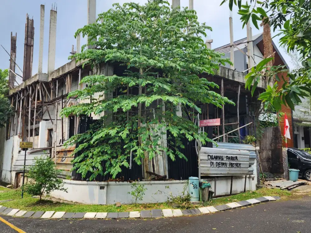 Rumah blum jadi  di Bintaro cluster Altia Graha Bintaro