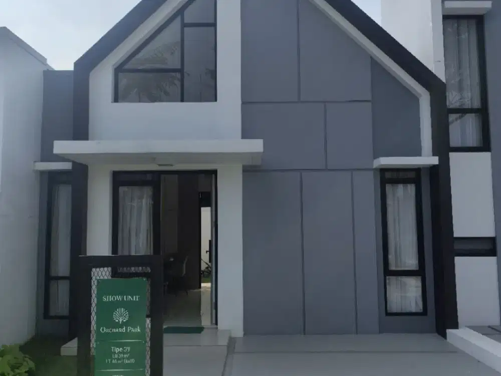 Cuma 10 Jt Punya Rumah Modern Skandinavia di Serpong Natura City