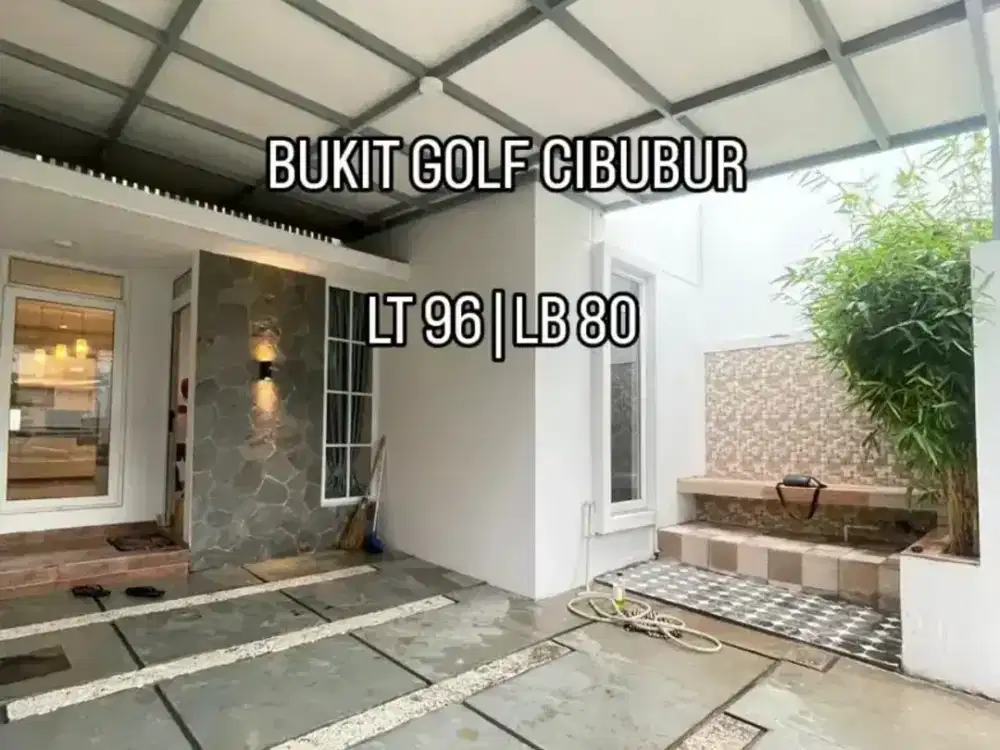 Jual Rumah Bukit Golf Cibubur