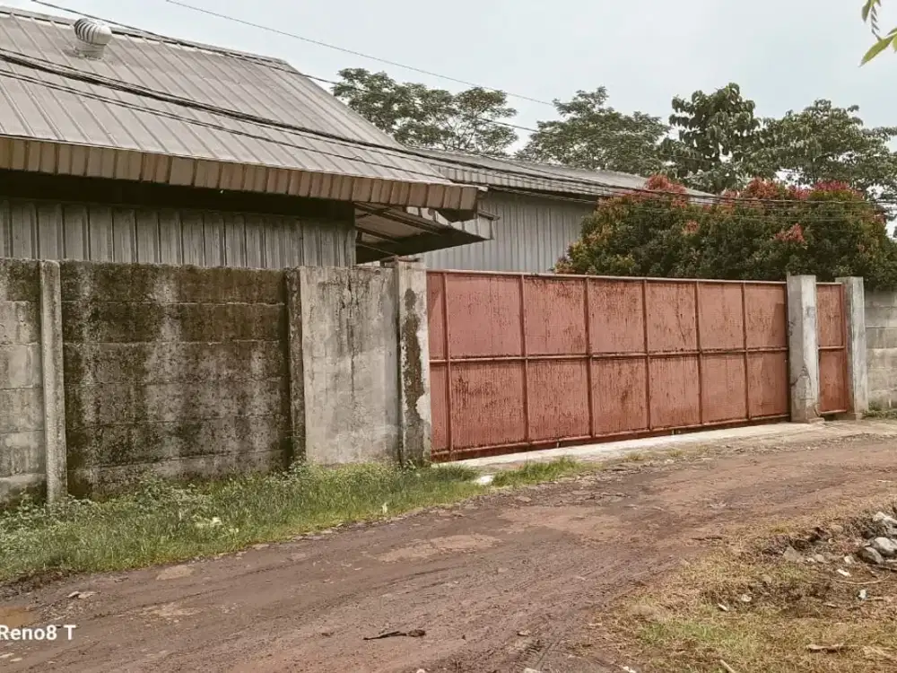 Dijual Cepat Gudang Pabrik Siap Pakai Gunung Sindur