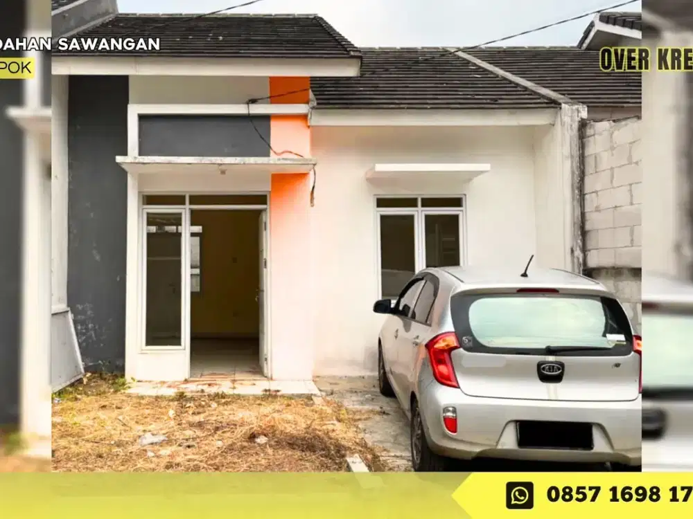 Over Kredit 95JT ccln flat syariah dkt Tol di Sawangan Bedahan Depok