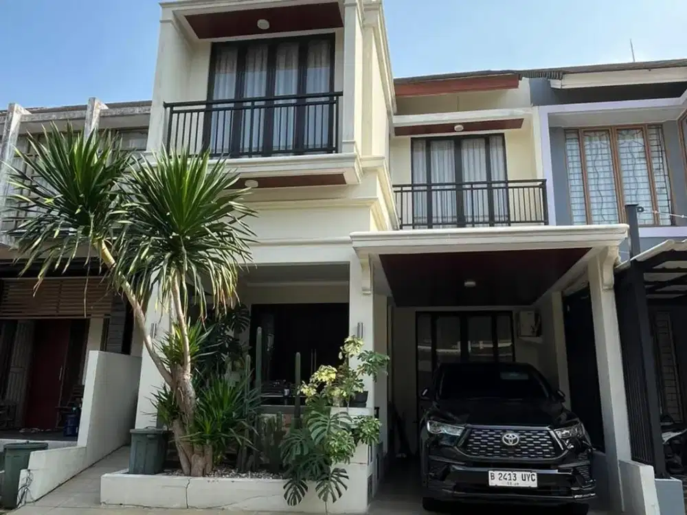 BINTARO SEKTOR 9 RUMAH CANTIK FULL RENOV 2.5 LT SEMI FF