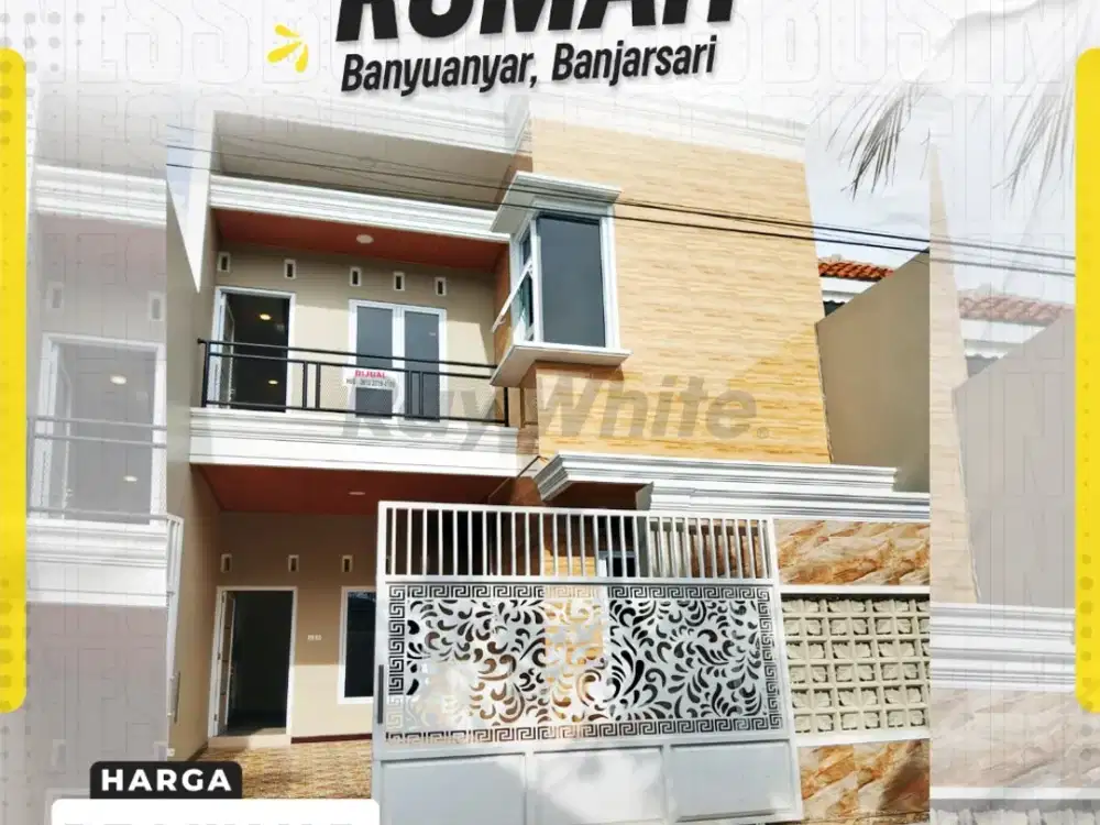 Dijual Rumah Baru Gress 2 Lantai Siap Huni di Banyuanyar, Banjarsari