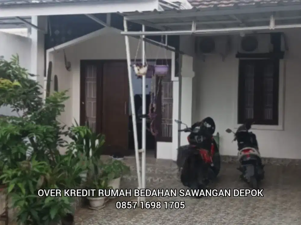 Rumah Take Over 80 JT di Bedahan Sawangan Depok dkt Tol
