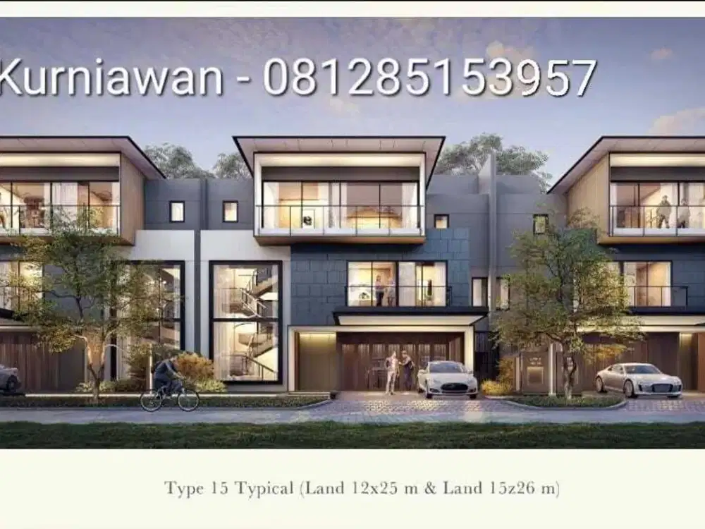 Rumah Concept termewah at BSD City LAYTON at NAVAPARK Depan Boulevard