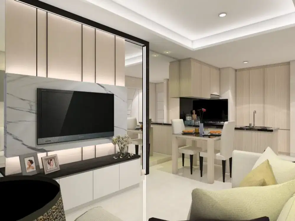 Dijual Apartemen Branz BSD City 1BR Full Furnished View Mall