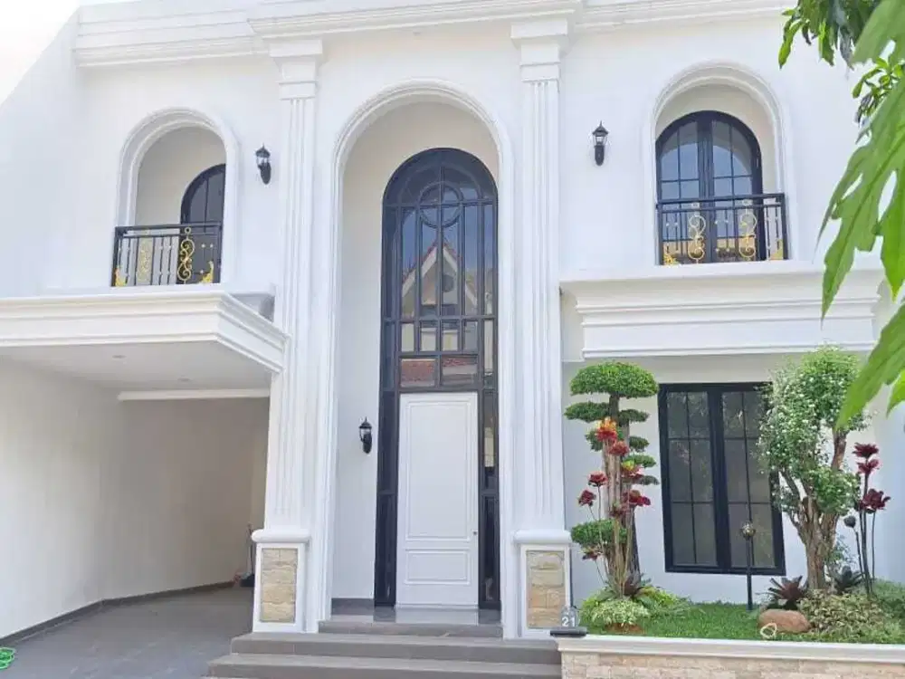 Dijual Rumah Brand New Disektor 9 Bintaro Jaya Siap Huni American Styl