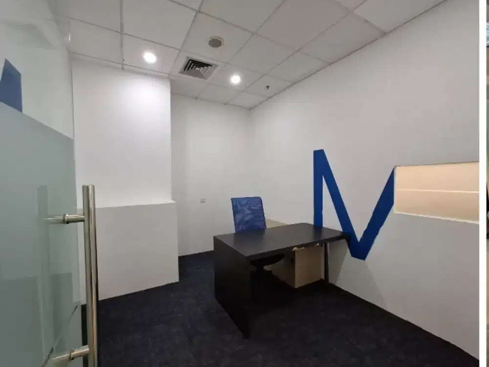 SEWA KANTOR  DI JAKARTA SELATAN KUNINGAN 265M2 FURNISH 190K NEGO