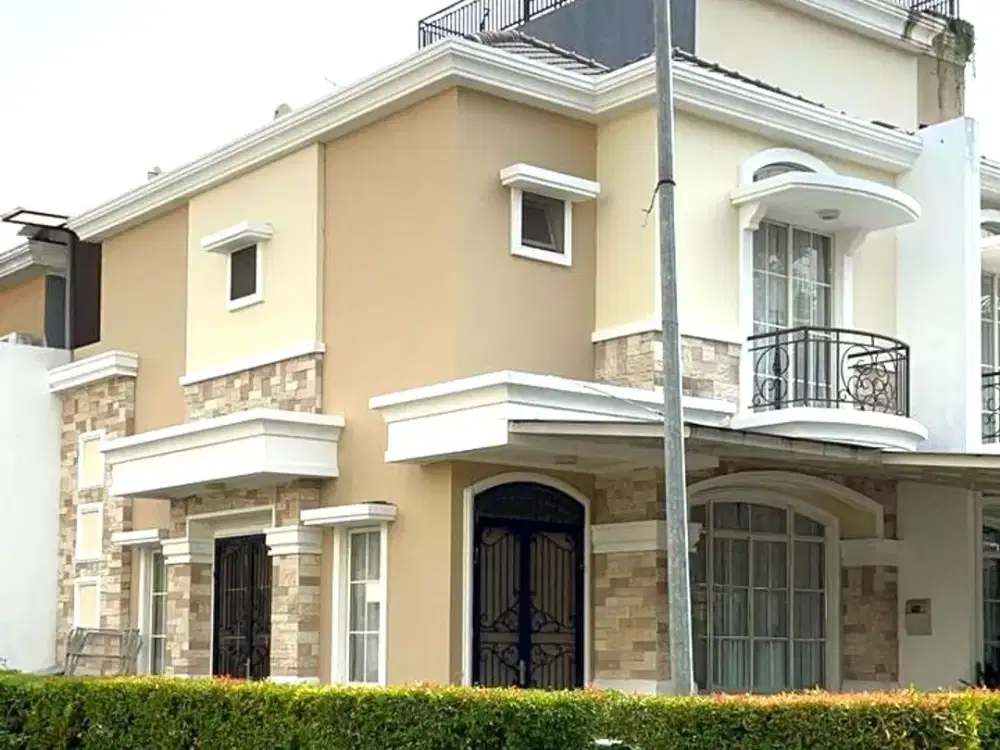 Rumah Green Lake City Europe View Danau Hook Cantik Murah Tangerang