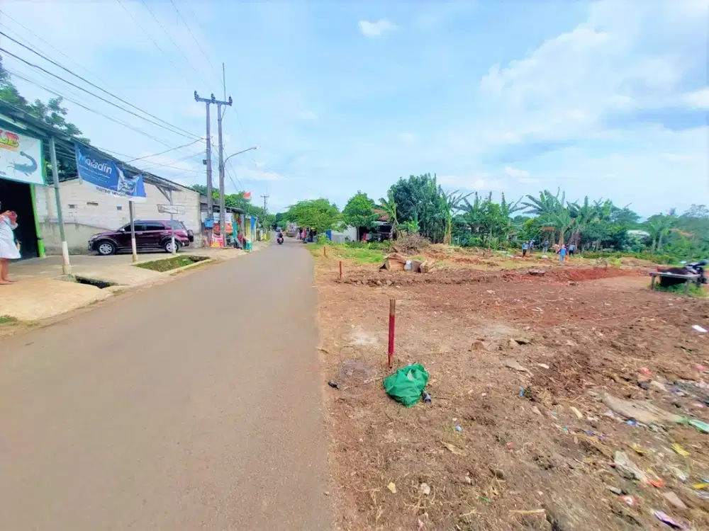Tanah Kavling SHM, Dekat Pasar Parung Hanya 1 Jt-an/m2
