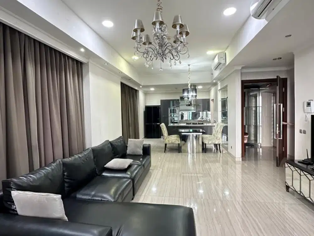 Dijual Apartemen Kemang Village Tipe 3 Kamar Tidur Kondisi Furnished
