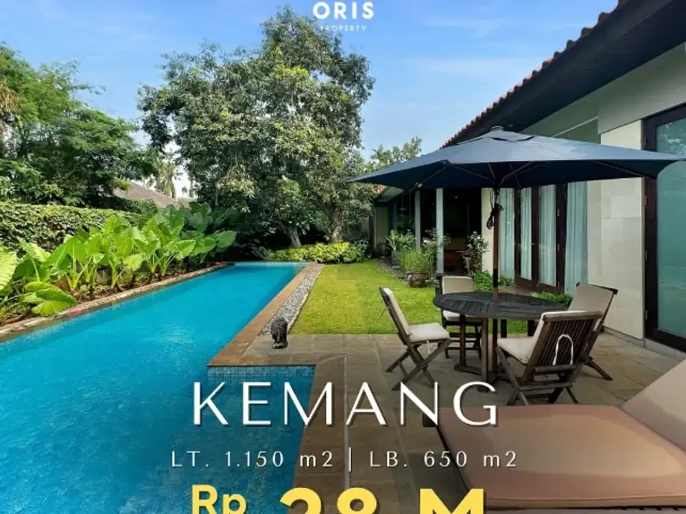 Turun Harga Rumah Designed By Yori Antar di Kemang Jakarta Selatam