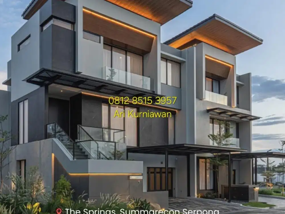 Summarecon Gading Serpong presented CLUSTER ARDEA HERON 3lt inc lift!