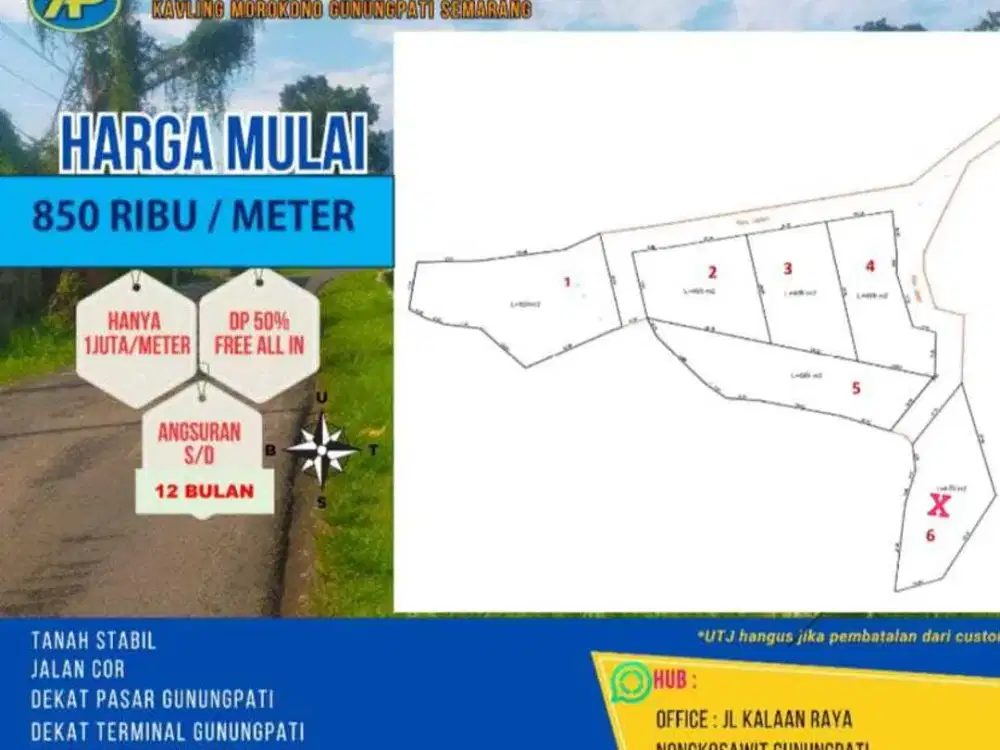 TANAH MURAH SEMARANG, GUNUNGPATI 1
