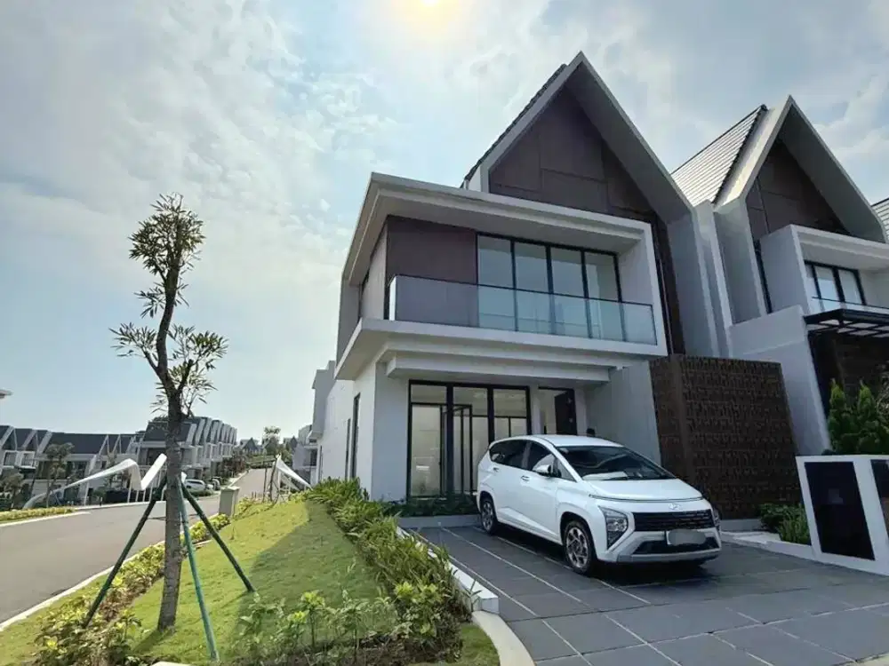 Dijual rumah hook di summarecon bogor hadap taman