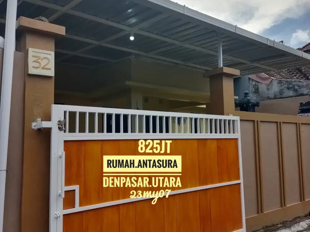 Jual Rumah Ready siap huni baru Antasura Peguyangan Denpasar utara