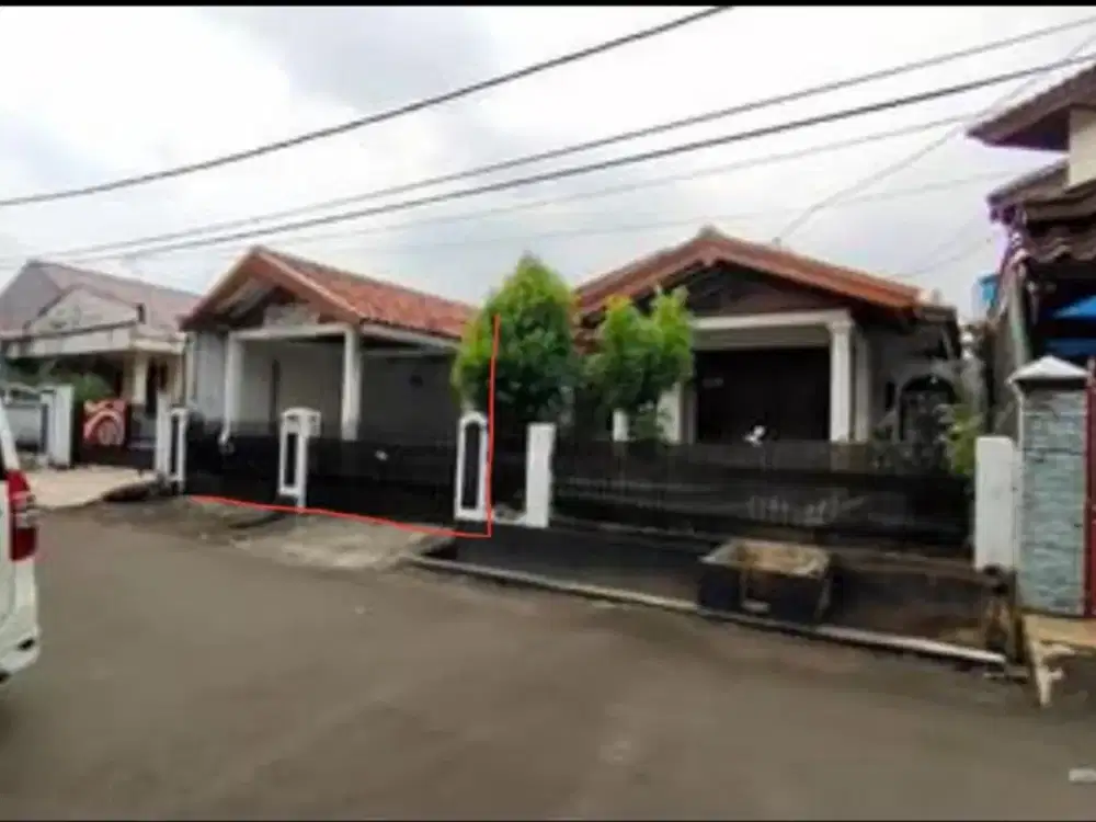 Dijual rumah murah hitung tanah komplek pertamina pondok ranji ciputat