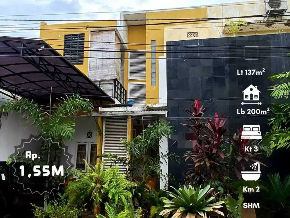 Dijual Rumah 2 Lantai siap huni dalam komplek ciputat sawah lama