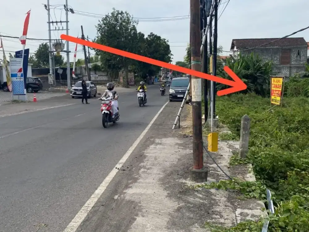Tanah Nol Jalan Raya Siap Bangun Lokasi Nol Jalan Raya Cerme Gresik
