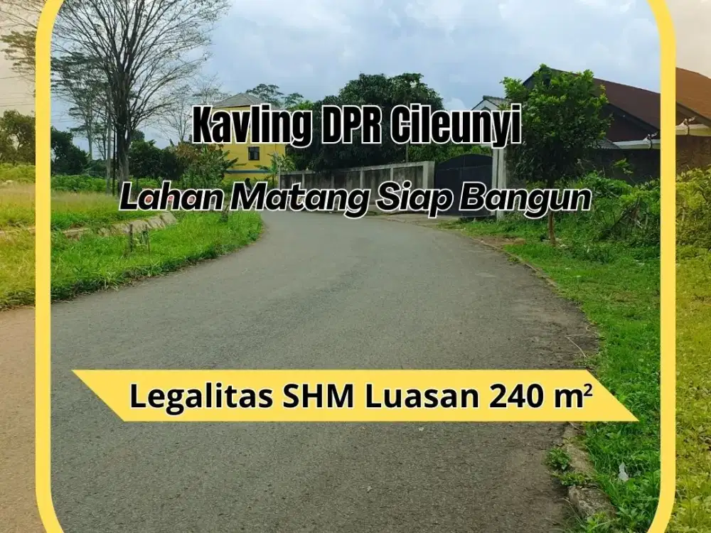 Tanah 240m2 Cocok Untuk Hunian Atau Invest