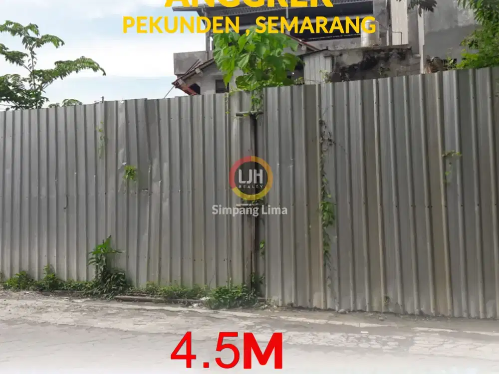 TANAH DIJUAL ANGGREK, PEKUNDEN – SEMARANG