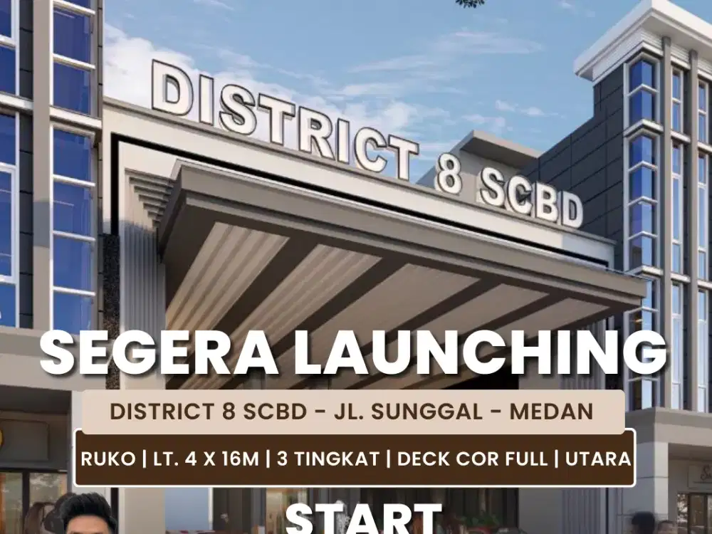 Jual Ruko Lokasi Strategis Daerah Jalan Besar Sunggal