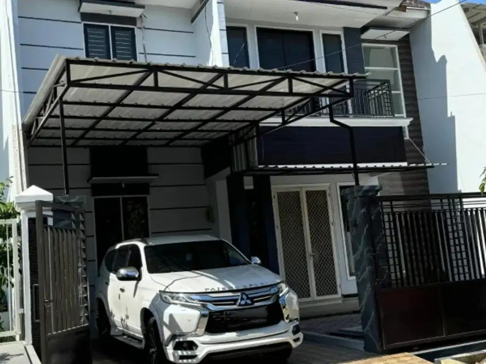 jual rumah 2lantai lokasi perum wiguna rungkut surabaya