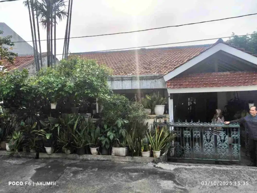MURAH Rumah Luas 187 Komplek Pasar Rebo Jakarta Timur