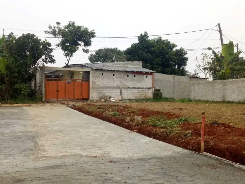 Harga 100jt-an, Lokasi di Tajur Halang Jual Kavling Murah