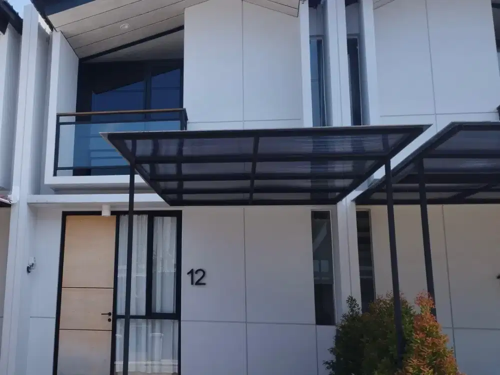 Rumah Baru 2 Lantai Siap Huni Di Cluster Uptown Lippo Cikarang