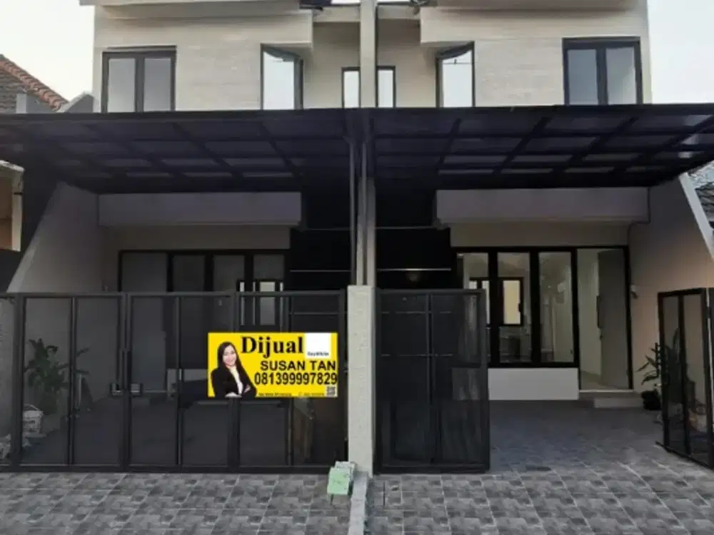 Jual Rumah 2 Lantai New Gress Minimalis Modern  pondok candra jeruk