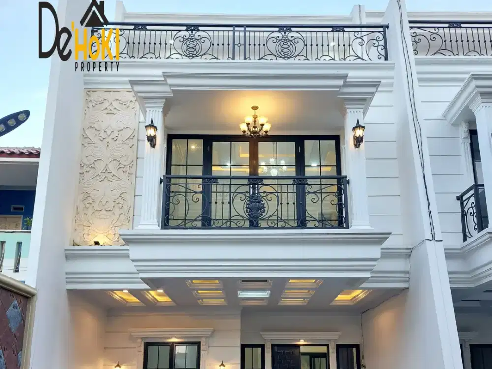 Rumah Clasic Modern 2 lantai + Roftoop di Jagakarsa, Jakarta selatan