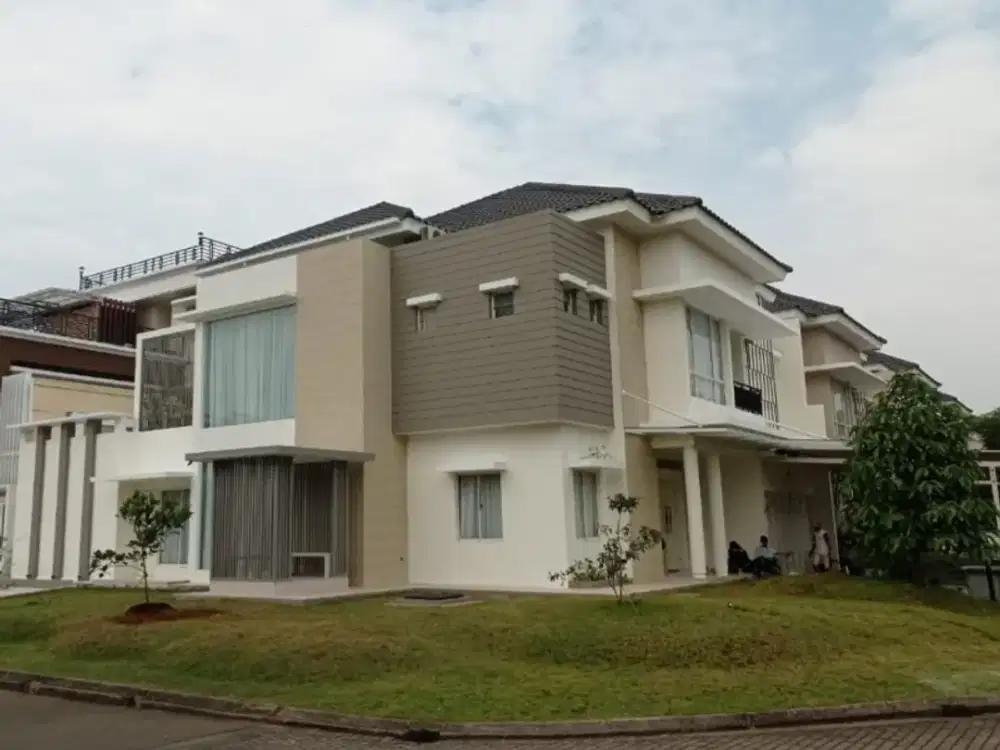 DIJUAL CEPAT RUMAH MEWAH HOEK CLUSTER GOLDFINCH DI GADING SERPONG