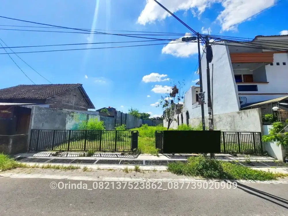 SHM 835m2 Sinduadi Dekat Jl Magelang, Jl Monjali, UGM, UNY Jogja