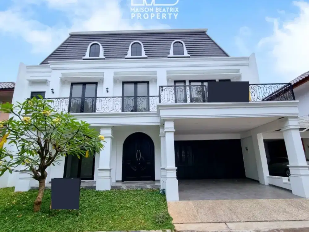 DIJUAL RUMAH BARU AMERICAN CLASSIC WITH POOL DI SENAYAN BINTARO JAYA