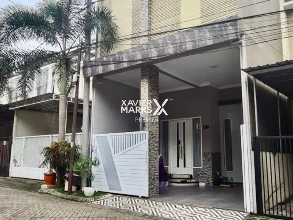 Rumah modern minimalis full furnished murah suhat lowokwaru malang