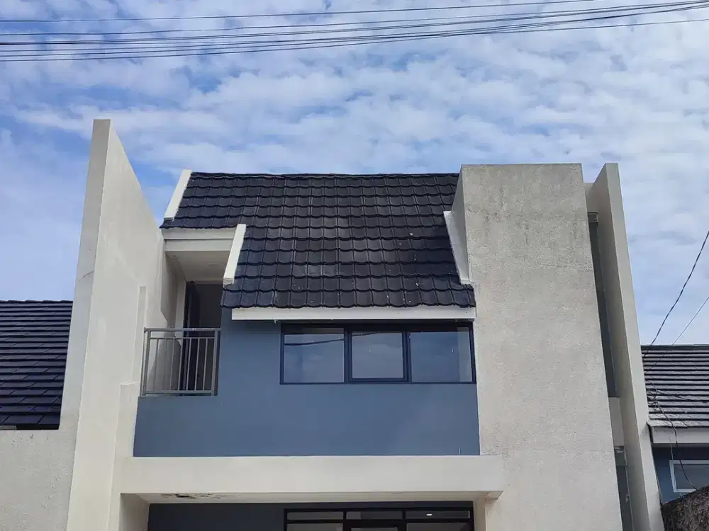 Rumah Baru 2 Lantai Siap Huni Dekat Podomoro Park Buah Batu Bandung