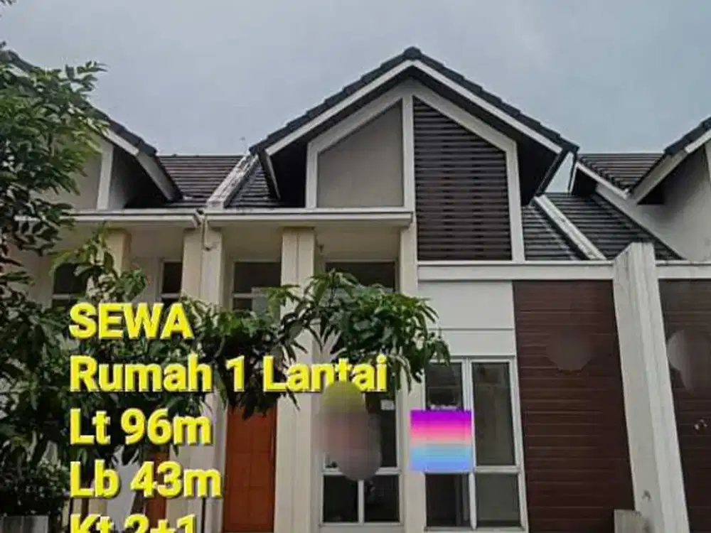 Murah Rumah Cluster Ecopolis Citra Raya 21 jt