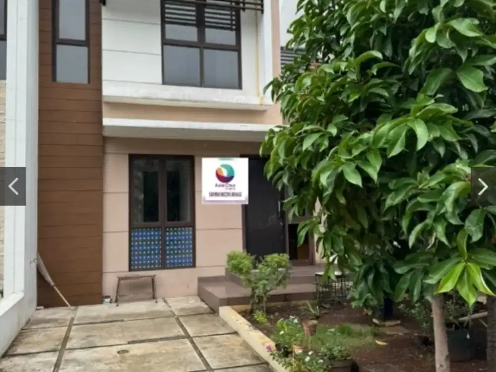 Disewakan Rumah di Summarecon Cluster Burgundy