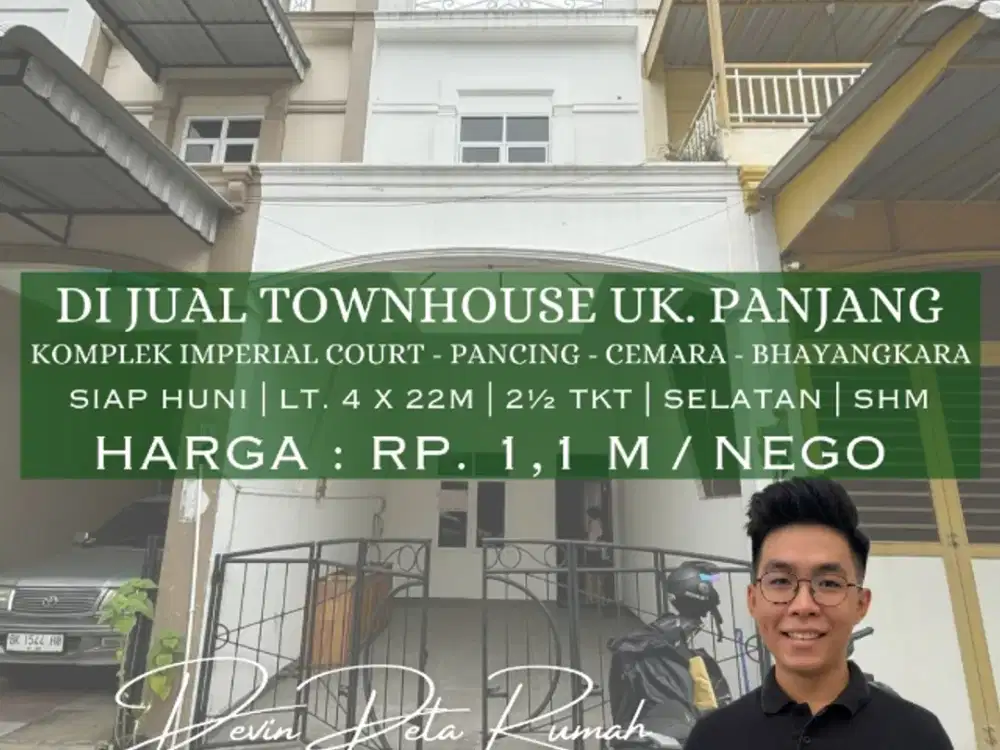 Jual Rumah Dalam Komplek Ukuran Panjang Di Pancing Medan