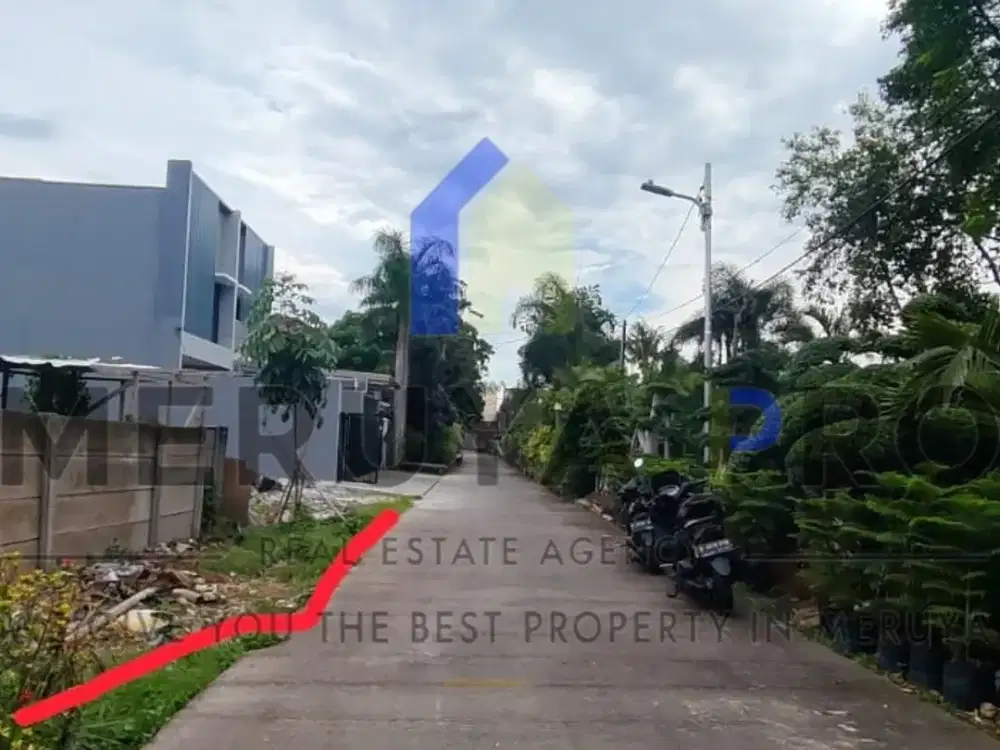 Kavling Gandeng Siap Bangun Murah di Kav DKI Meruya Utara