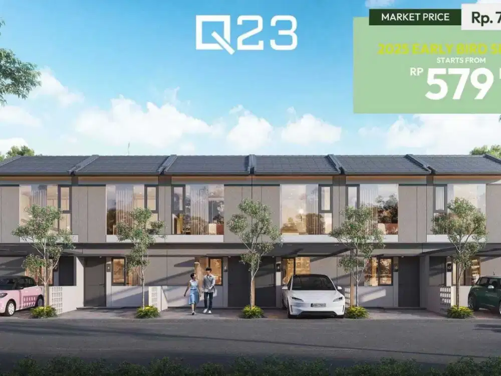 Rumah Minimalis Idaman Q23 Park Serpong