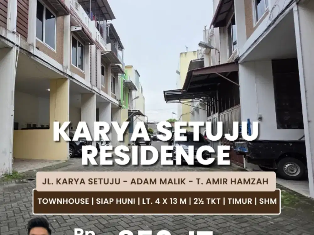 Jual Atau Sewa Rumah Tipe Townhouse Daerah Karya