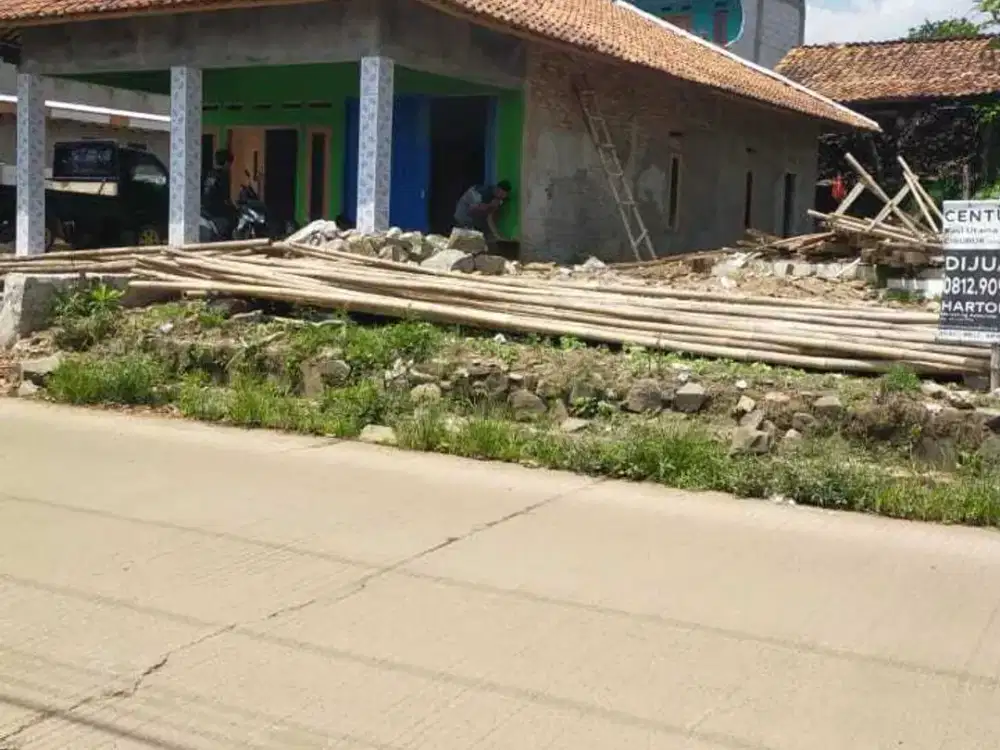 Tanah Jl  Utama Murah Sudah Ada Pondasi Cocok Untuk Usaha Toko